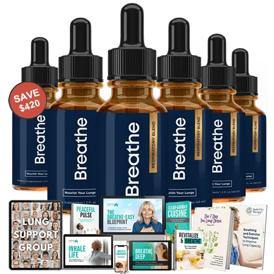 Breathe six bottles plus bonus